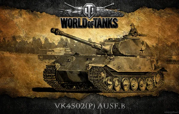 Picture Germany, tanks, WoT, World of Tanks, VK 4502 (P) Ausf. B, sneakers