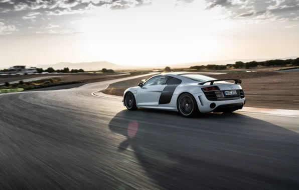 Picture Audi, speed, R8, Audi R8 GT Coupe