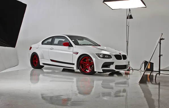 White, light, reflection, Studio, vorsteiner, bmw 3