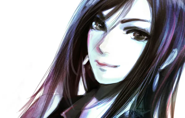 Picture look, girl, face, smile, Tifa Lockhart