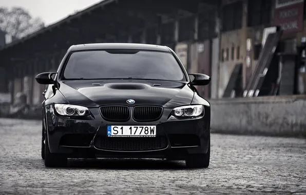 Picture BMW, BMW, black, before, black, E92