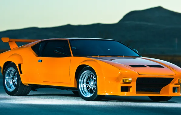 Picture Orange, Wheels, De Tomaso, Pantera, Hrome