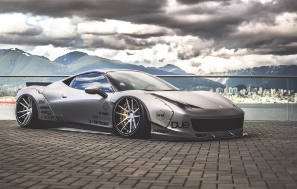 Picture Ferrari, 458, italia, Body, Wide