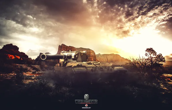 Game, UK, World of Tanks, Wargaming Net, FuriousGFX, FV215B (183)