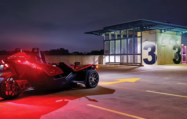 Beautiful, comfort, hi-tech, Polaris, Slingshot, technology, sporty, tricycle