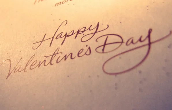 Macro, love, sheet, mood, holiday, the inscription, love, Valentine's day