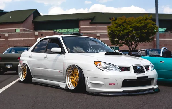 White, wheels, subaru, japan, wrx, impreza, jdm, tuning