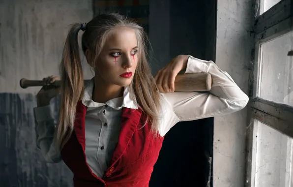 Makeup, blouse, sponge, bit, Albert Forest