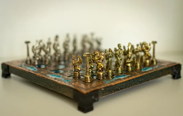 Picture background, chess, Board