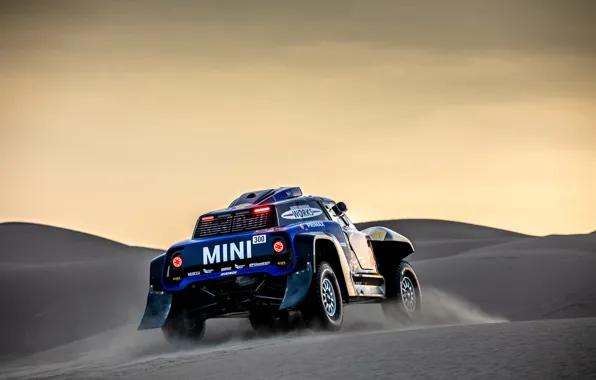 Sand, Mini, Sport, Desert, Machine, Car, 300, Rally