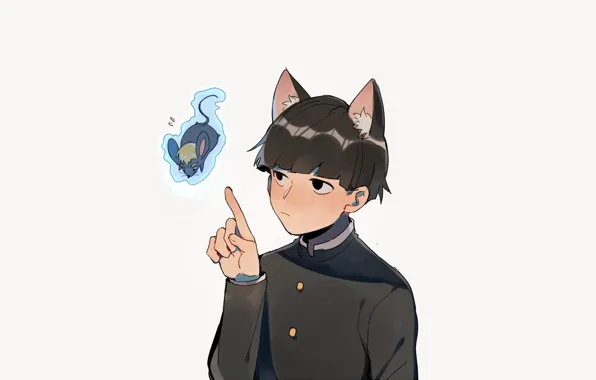Cat, mouse, Mob Psycho 100, Kageyama Shigeo, Mob psycho 100
