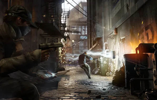 Picture lane, Watch Dogs, Watchdogs, Aiden Pearce