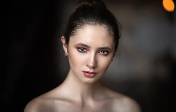 Picture portrait, Disha Shemetova, Andrey Trifonov