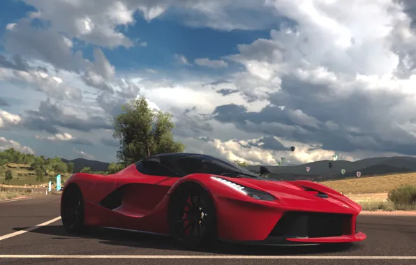 Ferrari, game, LaFerrari, Forza Horizon 3