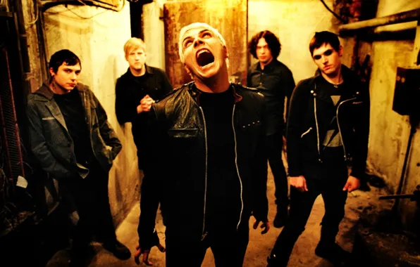 Gerard way, mikey way, my chemical romance, frank iero, ray toro, bob bryar, the black …
