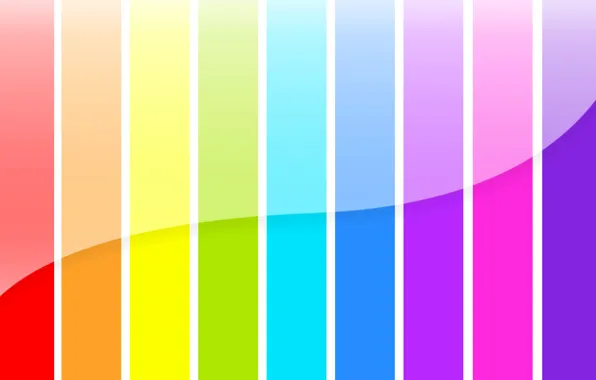 Picture color, strip, rainbow