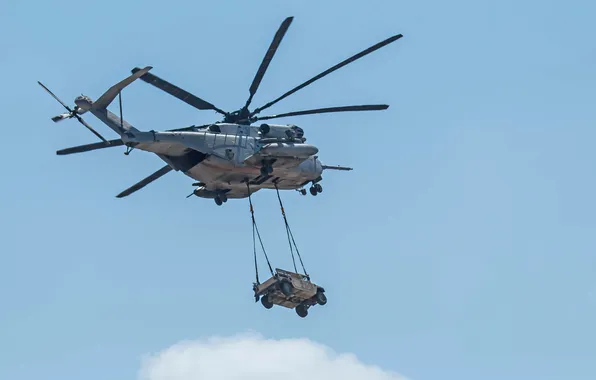 Flight, CH-53, shipping, Super Stallion