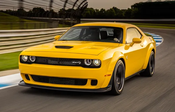 Dodge, Challenger, 2018, Hellcat, SRT, Widebody
