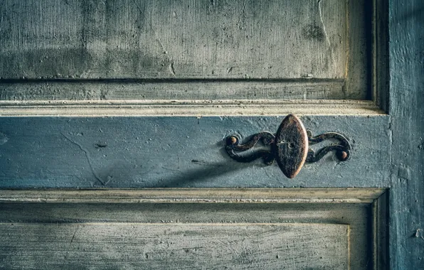 Background, the door, handle