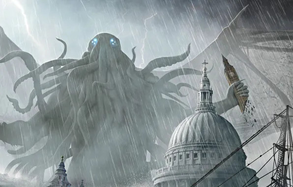 Cthulhu, Cover, Joseph Diaz, Nightmare monster, Pax Cthuliana