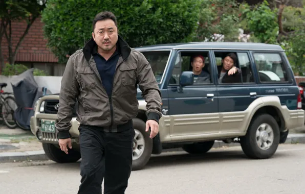 Picture pose, look, Seongnan hwangso, Бешеный бык, figure, Ma Dong-seok, Ma Dong Seok, Ma Dong-seok