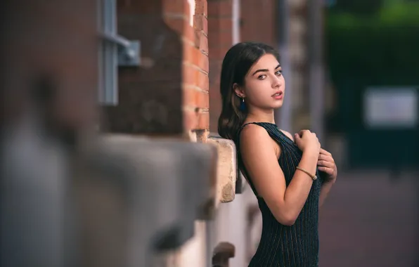 Look, girl, pose, cutie, Nina, bokeh