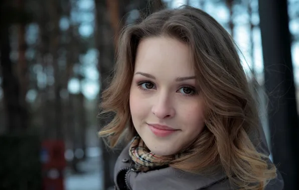 Look, girl, face, smile, Park, TOXIC A