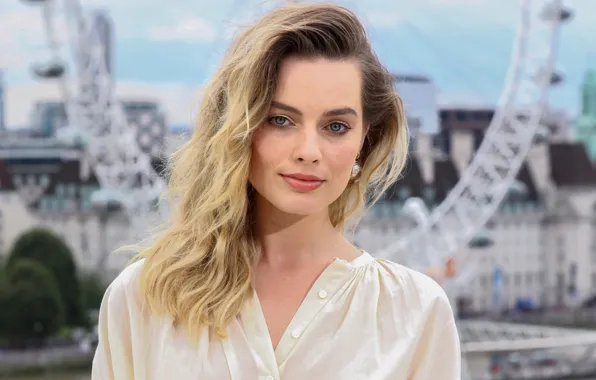 Picture look, actress, blonde, hair, look, blonde, actress, Margot Robbie