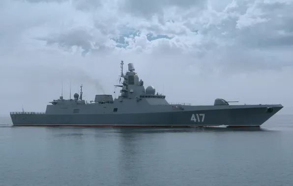 Admiral Of The Fleet Of The Soviet Union Gorshkov, the project 22350, A 1st-rank frigate