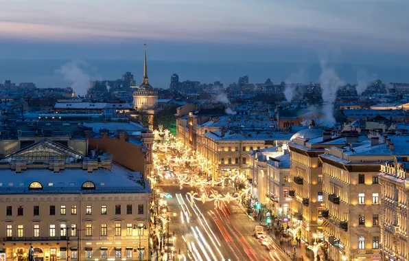 Picture The Admiralty, Nevsky Prospekt, Sergey Gazizov, Duma Tower