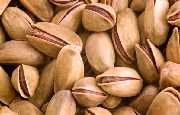 Macro, texture, nuts, delicious, pistachios