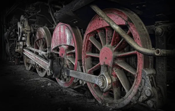Background, the engine, wheel