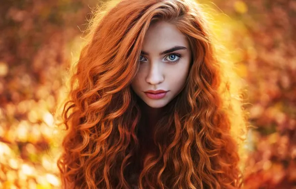 Look, girl, red, redhead, Paul Toma