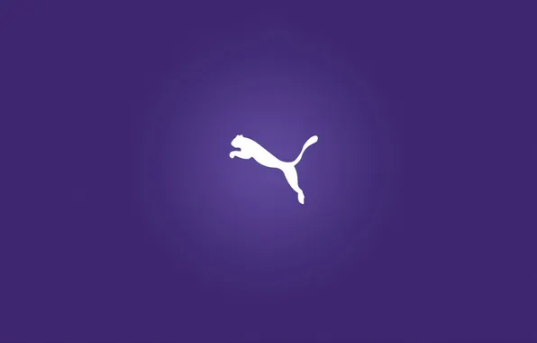 Picture logo, minimalism, background, puma, company, brand