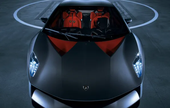 Lamborghini, front view, Lamborghini Sesto Elemento, Elemento, Sesto