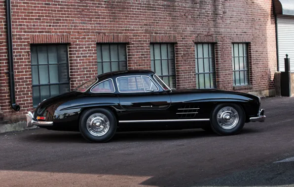 Picture Mercedes-Benz, 300SL, gorgeous, perfection, Mercedes-Benz 300 SL, Gullwing, side view