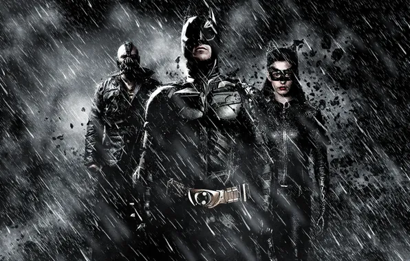 Picture Batman, Batman, The Dark Knight Rises, Christian Bale, Anne Hathaway, Tom Hardy, Bane, Tom Hardy