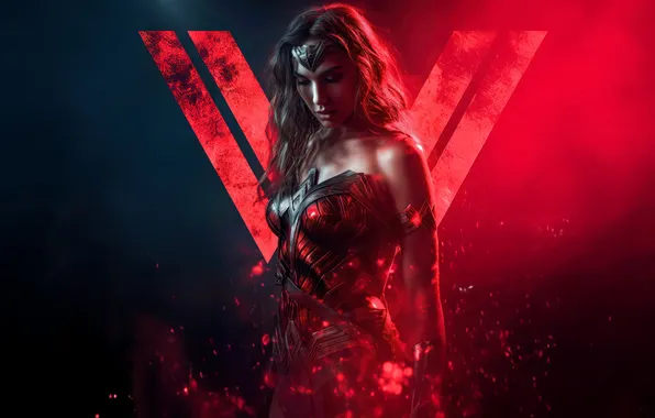 Girl, background, art, beauty, Wonder Woman, comic, DC Comics, Diana Prince