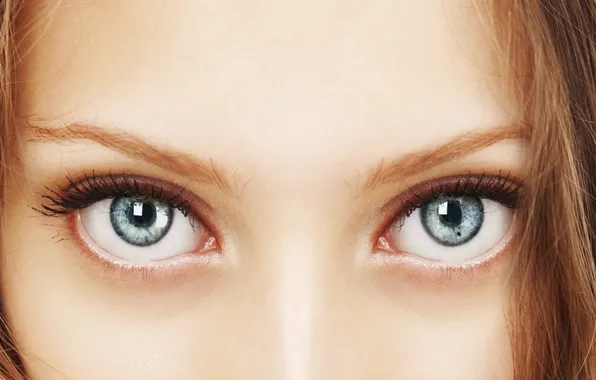 Picture woman, eyes, look