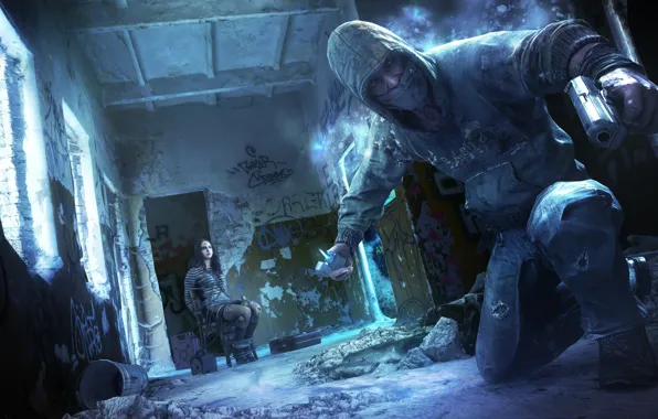 Gun, lighter, hostage, fps, Get Even, The Farm 51, next-gen