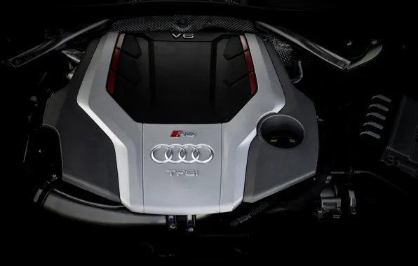 Audi, engine, TFSI, RS 5, 2020, V6 Biturbo, 450 HP, RS5 Sportback