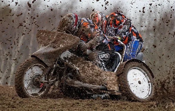 Picture race, dirt, motorcycle