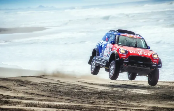 Sand, Sea, Beach, Mini, Sport, Speed, Race, Rally