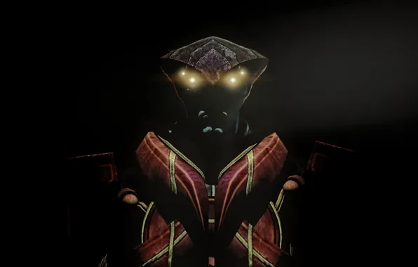Dark, Mass Effect 3, Prothean, Javik