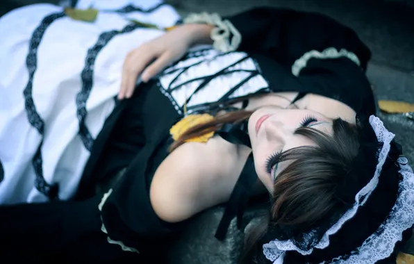 Black, brunette, beautiful