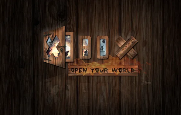 Trees, the game, the door, Xbox, Xbox