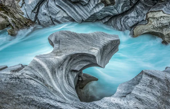 Nature, river, stream, rocks, texture, figure