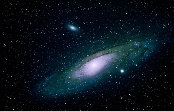 Space, stars, Andromeda Galaxy, M31