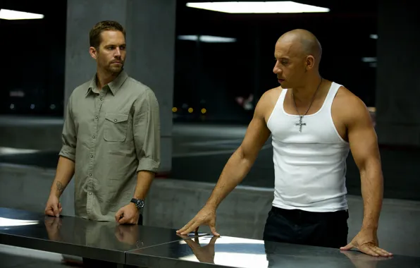 Picture VIN Diesel, Paul Walker, Vin Diesel, Paul Walker, Dominic Toretto, Brian O'Conner, The Fast and …