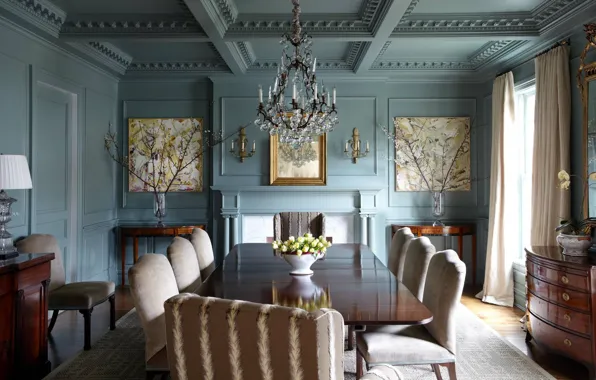 Style, room, interior, dining room